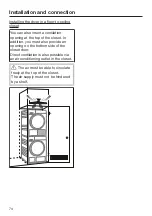 Preview for 74 page of Miele TWI 180 WP Operating Instructions Manual