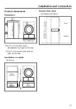 Preview for 75 page of Miele TWI 180 WP Operating Instructions Manual