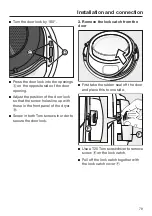 Preview for 79 page of Miele TWI 180 WP Operating Instructions Manual