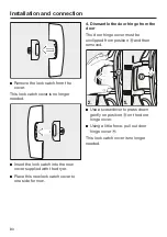 Preview for 80 page of Miele TWI 180 WP Operating Instructions Manual