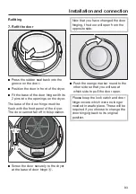 Preview for 83 page of Miele TWI 180 WP Operating Instructions Manual