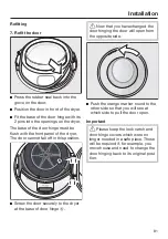 Предварительный просмотр 81 страницы Miele TWJ 660 WP Operating Instructions Manual