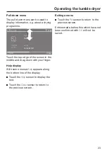 Preview for 23 page of Miele TWR 780 WP Operating Instructions Manual