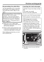 Preview for 75 page of Miele TWR 780 WP Operating Instructions Manual