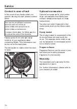 Preview for 78 page of Miele TWR 780 WP Operating Instructions Manual