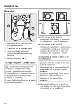 Preview for 80 page of Miele TWR 780 WP Operating Instructions Manual