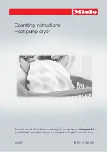 Preview for 1 page of Miele TWV 680 WP Operating Instructions Manual