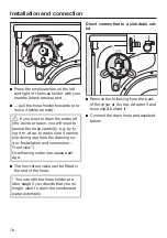 Preview for 78 page of Miele TWV 680 WP Operating Instructions Manual