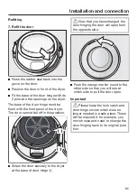 Preview for 85 page of Miele TWV 680 WP Operating Instructions Manual