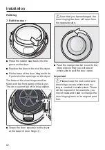 Preview for 92 page of Miele TWV 780 WP Operating Instructions Manual