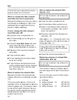 Preview for 38 page of Miele TX2070 Operating Instructions Manual