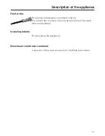 Preview for 21 page of Miele TX3587 Operating And Installation Instructions