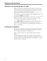 Preview for 32 page of Miele TX3587 Operating And Installation Instructions