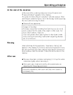 Preview for 37 page of Miele TX3587 Operating And Installation Instructions