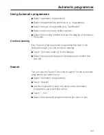 Preview for 129 page of Miele TX3587 Operating And Installation Instructions