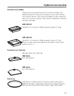 Preview for 155 page of Miele TX3587 Operating And Installation Instructions