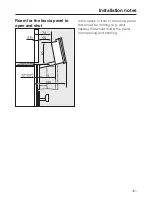 Preview for 161 page of Miele TX3587 Operating And Installation Instructions