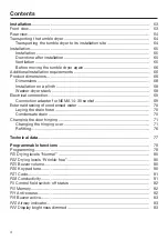 Preview for 4 page of Miele TXD 160 WP Operating Instructions Manual