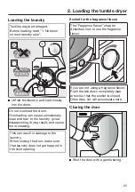 Preview for 25 page of Miele TXD 160 WP Operating Instructions Manual