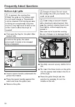 Preview for 58 page of Miele TXD 160 WP Operating Instructions Manual