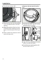 Preview for 72 page of Miele TXD 160 WP Operating Instructions Manual