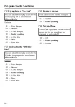 Preview for 80 page of Miele TXD 160 WP Operating Instructions Manual