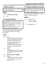 Preview for 83 page of Miele TXD 160 WP Operating Instructions Manual