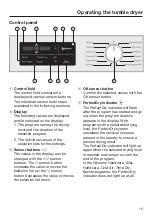 Предварительный просмотр 15 страницы Miele TXI 680 WP Operating Instructions Manual