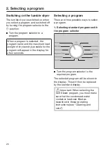 Предварительный просмотр 26 страницы Miele TXI 680 WP Operating Instructions Manual