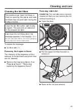 Предварительный просмотр 49 страницы Miele TXI 680 WP Operating Instructions Manual