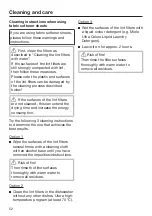 Предварительный просмотр 52 страницы Miele TXI 680 WP Operating Instructions Manual