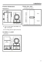 Предварительный просмотр 77 страницы Miele TXI 680 WP Operating Instructions Manual