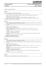 Preview for 24 page of Miele UG 5005-75 Quick Start Manual