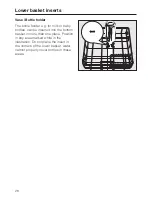 Предварительный просмотр 28 страницы Miele ULTRA FULLSIZE DISHWASHER Operating Instructions Manual