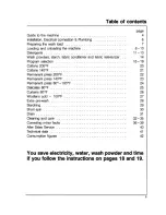 Preview for 5 page of Miele W 1065 Operating Manual