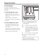 Предварительный просмотр 14 страницы Miele W 1119I WASHING MACHINE Operating Instructions Manual