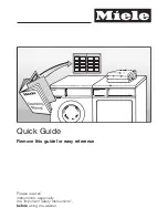 Предварительный просмотр 27 страницы Miele W 1119I WASHING MACHINE Operating Instructions Manual