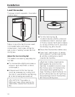 Предварительный просмотр 48 страницы Miele W 1119I WASHING MACHINE Operating Instructions Manual