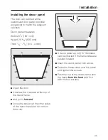 Предварительный просмотр 49 страницы Miele W 1119I WASHING MACHINE Operating Instructions Manual