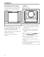 Предварительный просмотр 50 страницы Miele W 1119I WASHING MACHINE Operating Instructions Manual