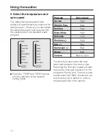 Preview for 12 page of Miele W 1203 WASHING MACHINE Operating Instructions Manual