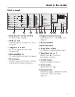 Preview for 5 page of Miele W 1213 WASHING MACHINE Operating Instructions Manual