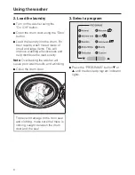 Preview for 8 page of Miele W 1215 Operating And Installation Manual