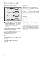 Preview for 16 page of Miele W 1512 Operating Instructions Manual