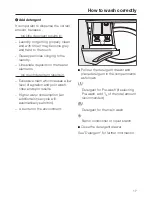 Preview for 17 page of Miele W 1512 Operating Instructions Manual