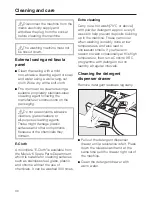 Preview for 30 page of Miele W 1512 Operating Instructions Manual