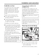 Preview for 43 page of Miele W 1512 Operating Instructions Manual