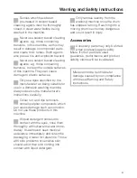 Preview for 9 page of Miele W 1513 Operating Instructions Manual