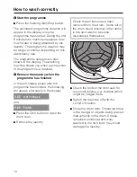 Preview for 18 page of Miele W 1513 Operating Instructions Manual