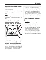 Preview for 29 page of Miele W 1513 Operating Instructions Manual